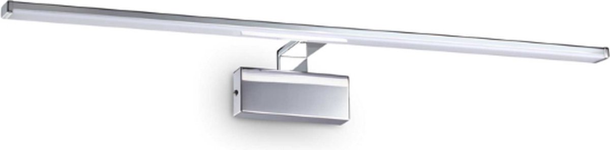 Ideal Lux - Alma - Wandlamp - Metaal - LED - Chroom - Voor binnen - Lampen - Woonkamer - Eetkamer - Keuken