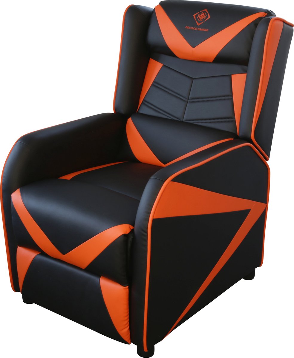 DELTACO GAM-087, Fauteuil de chaise de Gaming en cuir artificiel avec  accoudoir,... | bol.com