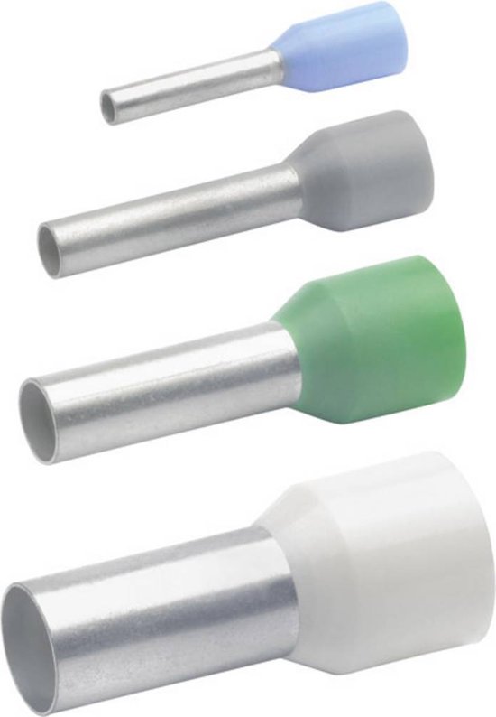 Klauke 17718 Adereindhulzen 16 mm² Ivoor 100 stuk(s)