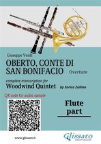 Oberto,Conte di San Bonifacio - Woodwind Quintet 1 - Flute part of "Oberto" for Woodwind Quintet