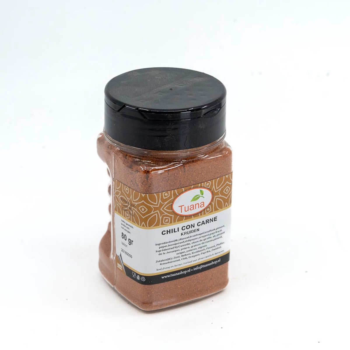 Goedkoopste Tuana Kruiden - Chili Con Carne - Bakje 50 Gram - Kruiden Zonder Zout - KP0046