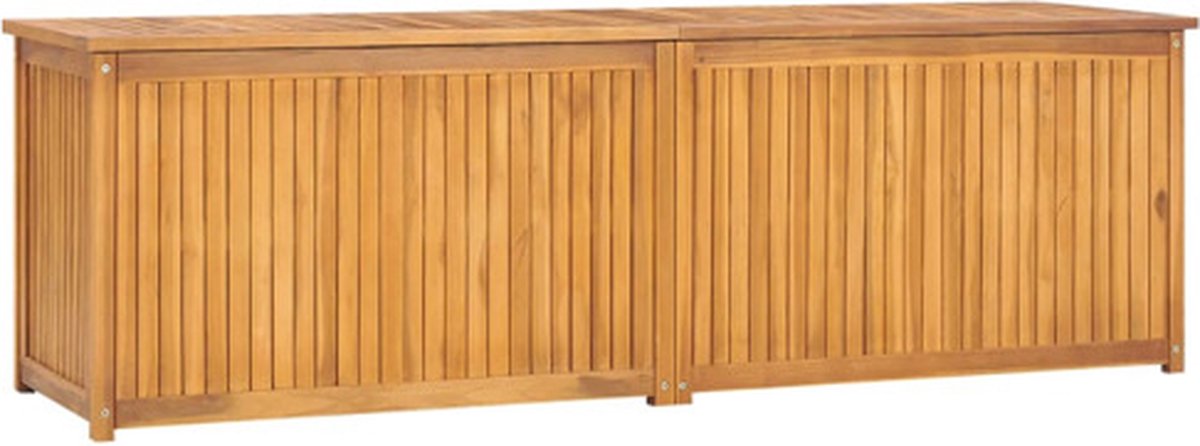 vidaXL - Tuinbox - 175x50x55 - cm - massief - teakhout