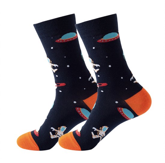Winkrs | Ruimte sokken | Galaxy, astronaut, raket, ufo, aliens, sterren | Maat 38-43