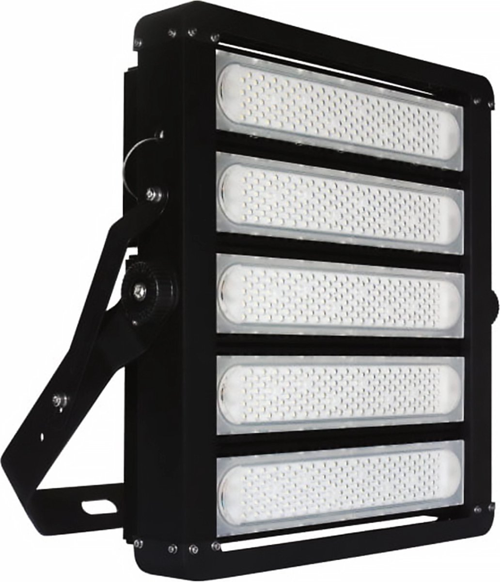 Ledvance LED Breedstraler Eco High Power Zwart 500W 68500lm 60D - 857 Daglicht | IP65 - Symmetrisch
