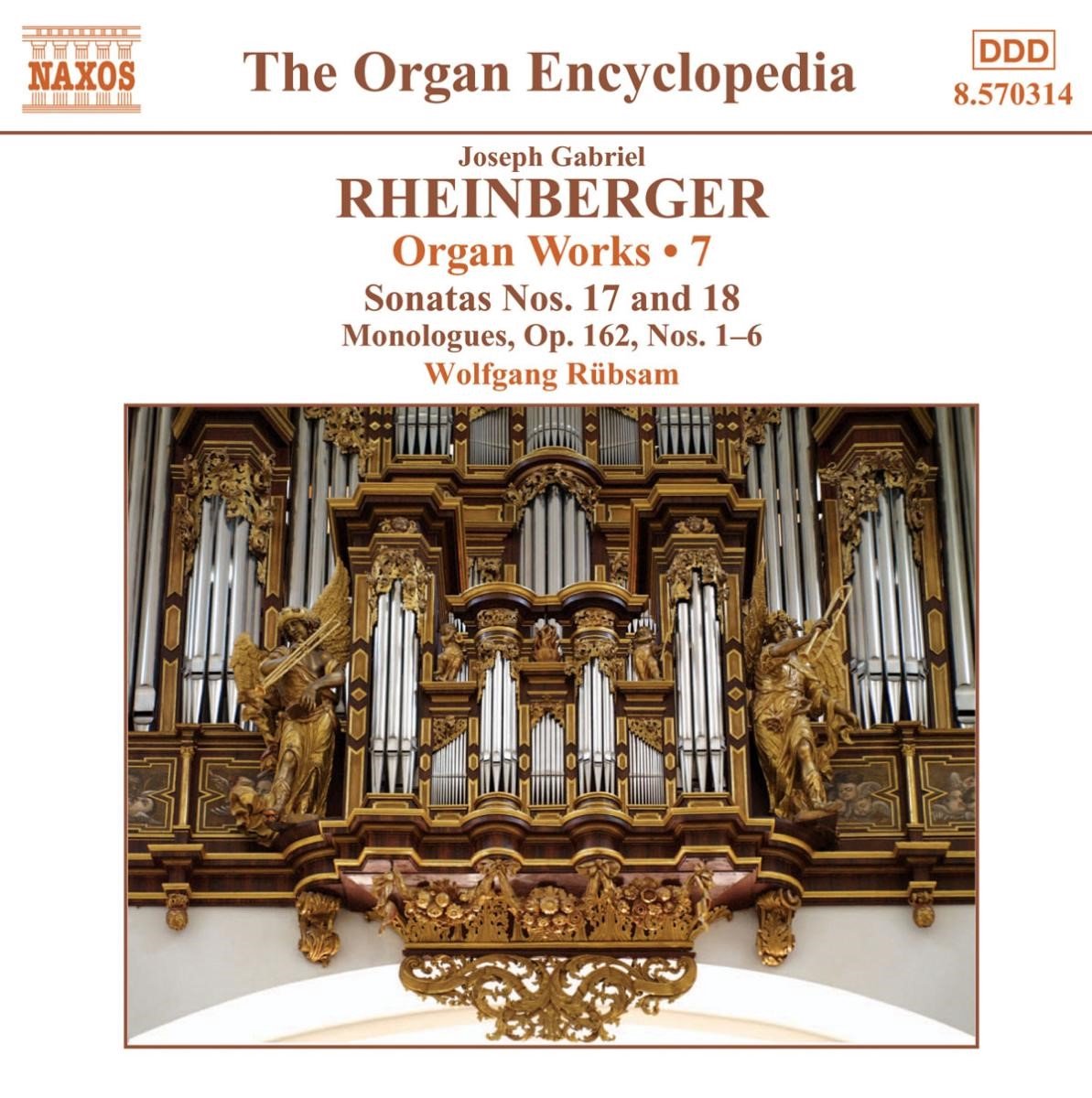Ruebsam - Rheinberger: Organ Works Volume 7 (CD)