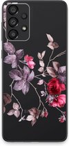 Case Company® - Hoesje geschikt voor Samsung Galaxy A33 5G hoesje - Mooie bloemen - Soft Cover Telefoonhoesje - Bescherming aan alle Kanten en Schermrand