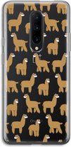 Case Company® - Hoesje geschikt voor OnePlus 7 Pro hoesje - Alpacas - Soft Cover Telefoonhoesje - Bescherming aan alle Kanten en Schermrand
