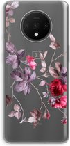 Case Company® - Hoesje geschikt voor OnePlus 7T hoesje - Mooie bloemen - Soft Cover Telefoonhoesje - Bescherming aan alle Kanten en Schermrand