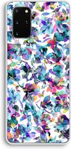 Case Company® - Hoesje geschikt voor Samsung Galaxy S20 Plus hoesje - Hibiscus Flowers - Soft Cover Telefoonhoesje - Bescherming aan alle Kanten en Schermrand