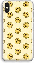 Case Company® - Hoesje geschikt voor iPhone XS hoesje - Smiley N°2 - Soft Cover Telefoonhoesje - Bescherming aan alle Kanten en Schermrand