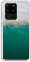 Case Company® - Hoesje geschikt voor Samsung Galaxy S20 Ultra hoesje - Stranded - Soft Cover Telefoonhoesje - Bescherming aan alle Kanten en Schermrand