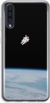 Case Company® - Hoesje geschikt voor Samsung Galaxy A50 hoesje - Alone in Space - Soft Cover Telefoonhoesje - Bescherming aan alle Kanten en Schermrand