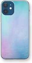 Case Company® - Hoesje geschikt voor iPhone 12 mini hoesje - Mist pastel - Soft Cover Telefoonhoesje - Bescherming aan alle Kanten en Schermrand