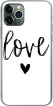Geschikt voor iPhone 11 Pro hoesje - Love - Spreuken - Quotes - Siliconen Telefoonhoesje