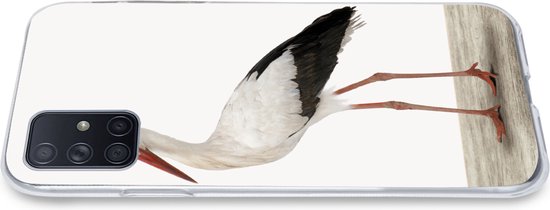 Coque Samsung Galaxy A51 - Garçons - Enfants - Filles - Cigogne - Kids - Coque de téléphone en Siliconen