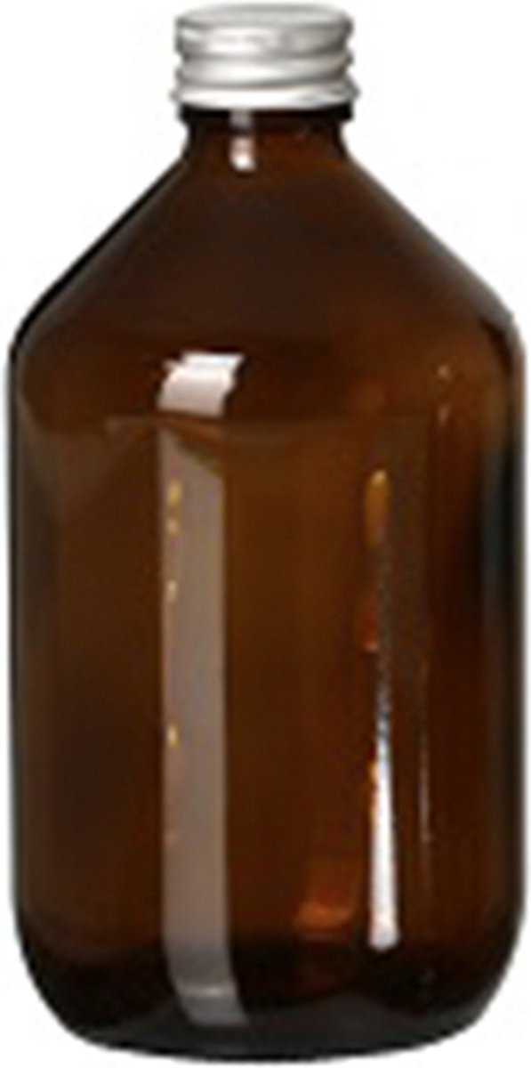 Glazen fles met dop - leeg - 500 ml 500 ml