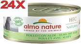 Almo Nature HFC - Kattenvoer Light - Kip & Aloë - 24x70gr
