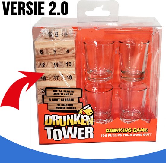 Tipsy Tower Drinking Game