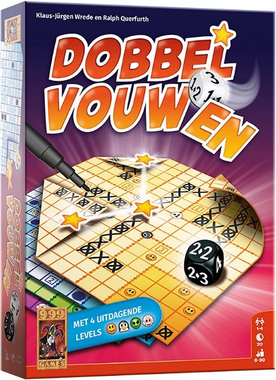 Thumbnail van een extra afbeelding van het spel 999 Games Dobbel Vouwen