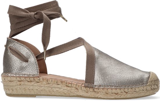 Fred de la Bretoniere 152010176 Espadrilles - Dames - Taupe - Maat 39 |  bol.com