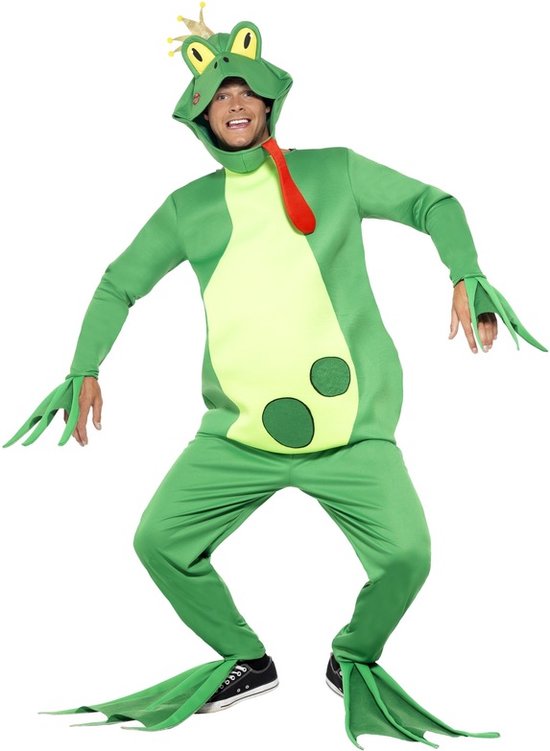 Deguisement Prince Grenouille Princesse Femme et Homme Costume Animal 50 52 M L bol