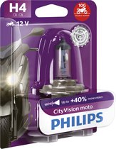 Philips Motorlamp H4 Cityvision 12v/60w Wit