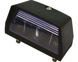 Carpoint Kentekenverlichting 12V – Wit Licht – C5W 5W – Inclusief Bedrading & Montage – Compact