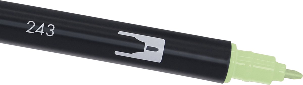 Tombow Brush pen - ABT 243 - Dual Brushpen - Mint - Groen — afbeelding 4