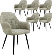 Set de 6 chaises de salle à manger Enna | DPE Allemagne