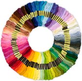Saaf Borduurgaren - 100 Kleuren - Borduurpakket Volwassenen - Borduren - Hobby