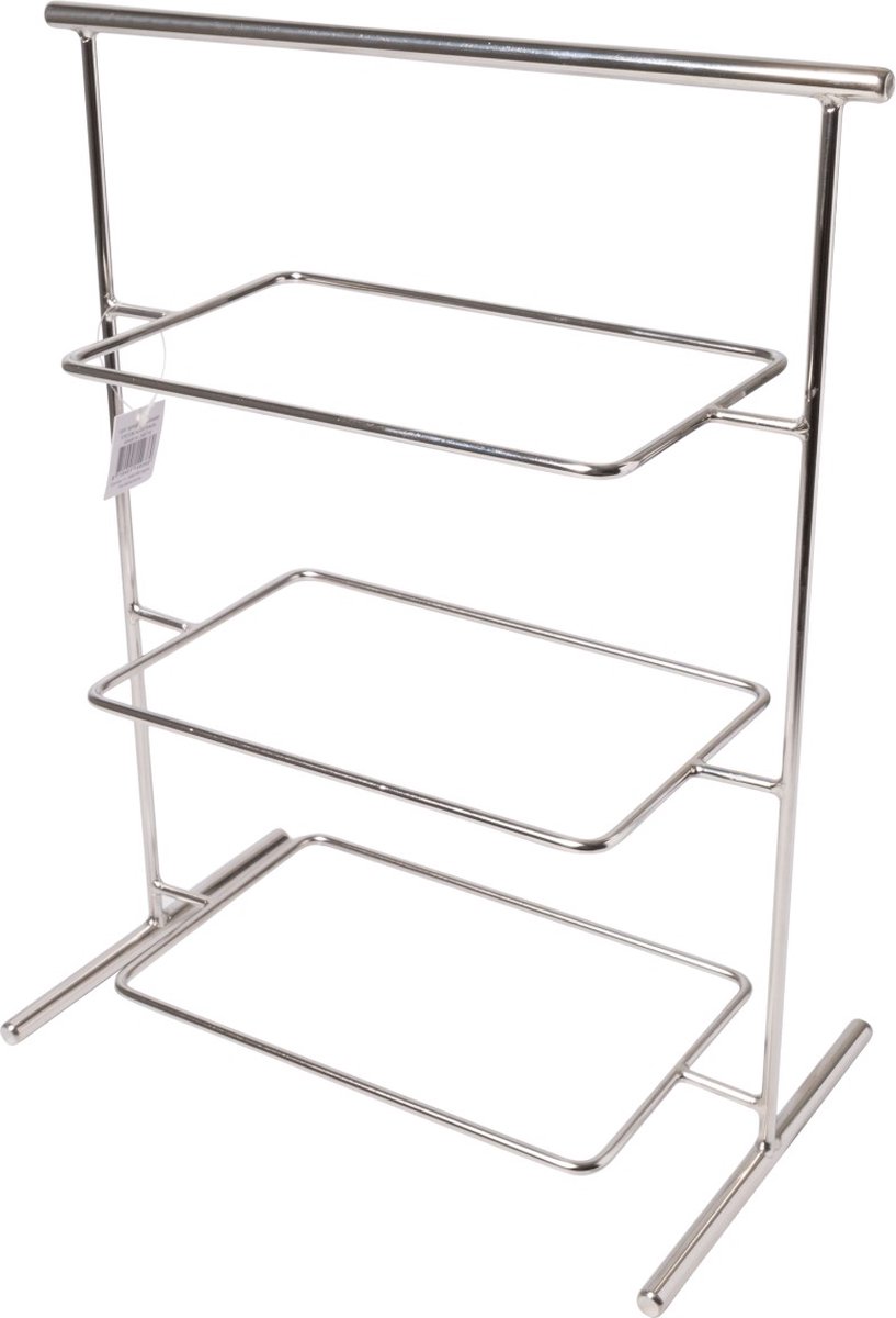 The Good Food Factory Serveerstandaard 37 x 21 cm, h 44 cm - Per stuk