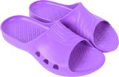 Universele en duurzame, violetkleurige slippers van hoogwaardig rubber - BAMBINO LEMIGO / 26-27