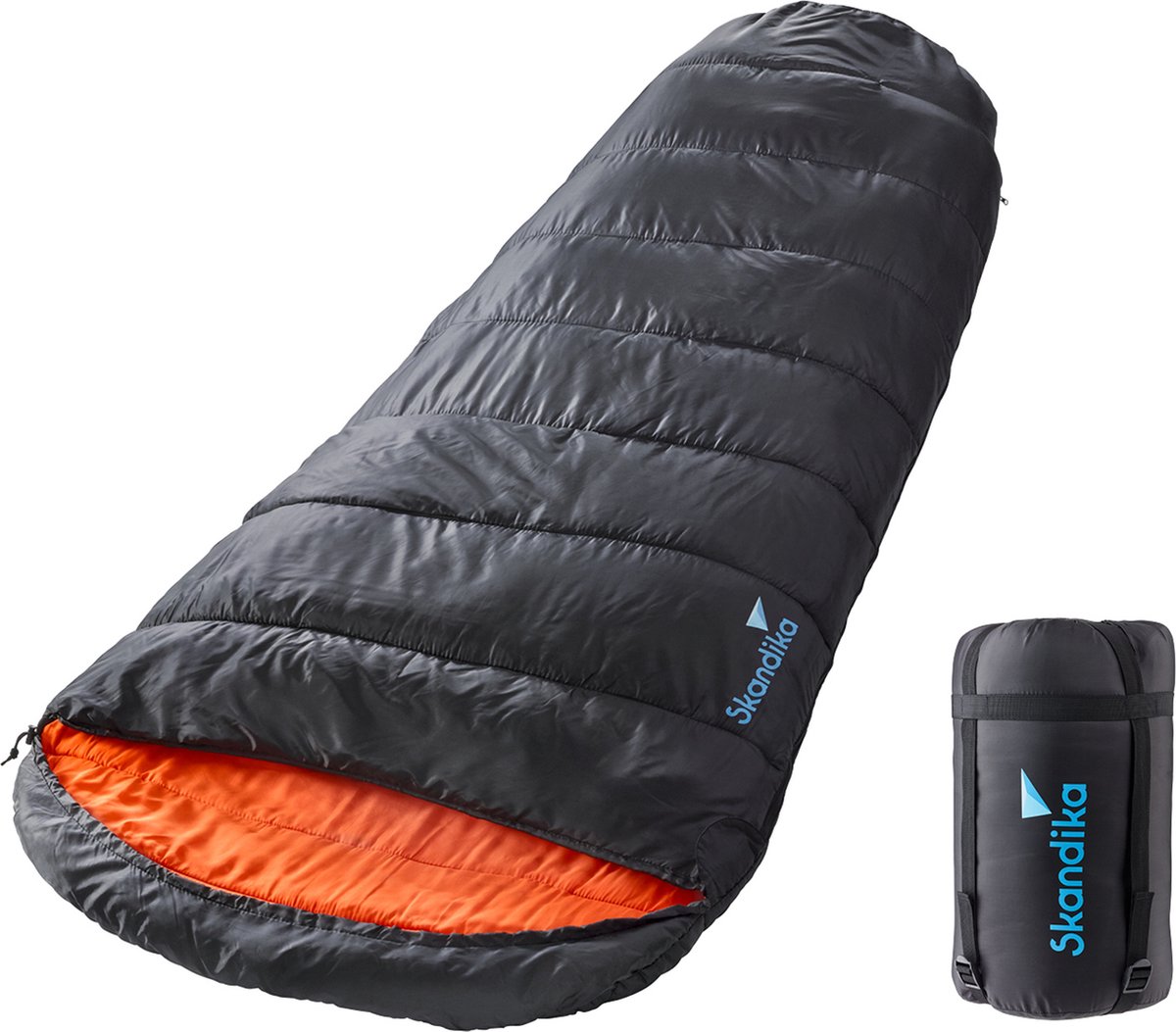 Kinderslaapzak - draagbare als een rugzak - slaapzak voor kinderen (175 x 70 x 45 cm