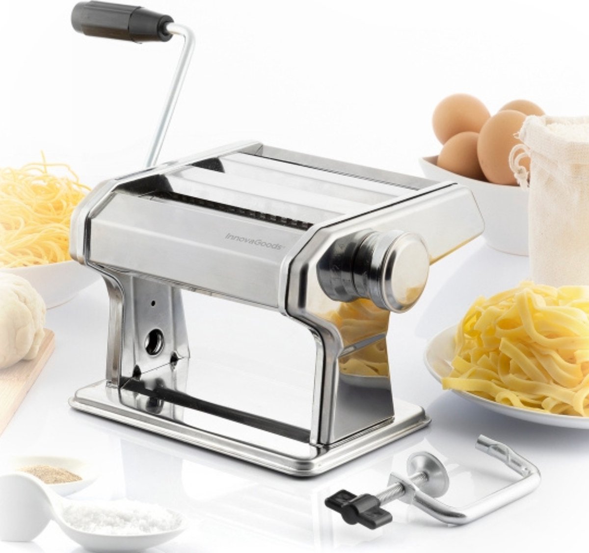 Verse Pasta Machine Rvs Handmatig Maken