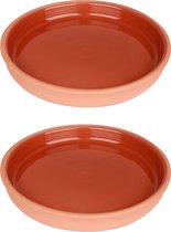 Viapot - Geglazuurde Ovenschalen - Set van 2 - 15 cm - Aardewerk