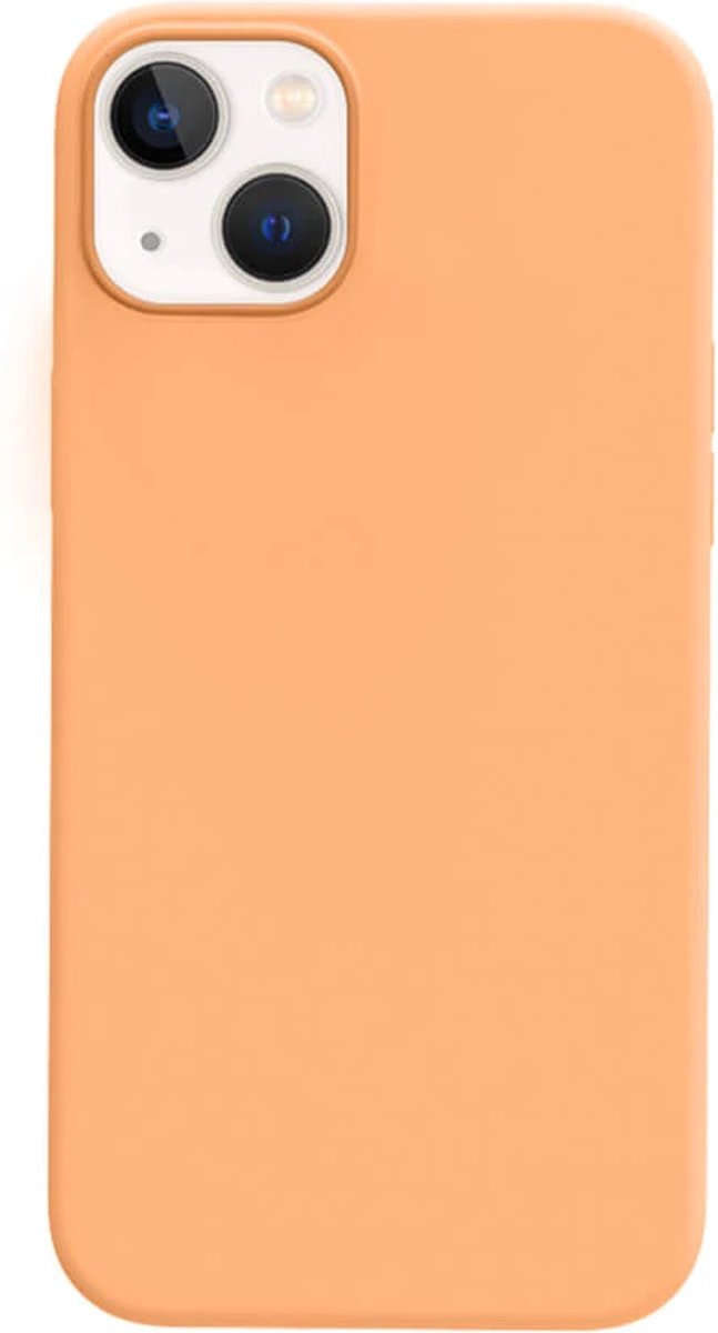 Otofly magnetisch hoesje - iPhone 13 - Marigold (oranje) - Silicone