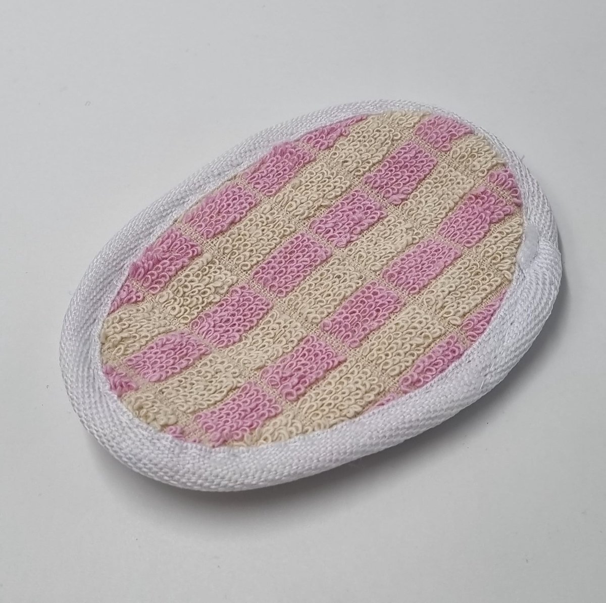 2 douche spons Roze - Scrub - douche spons - Massage - Sponzen - 100% duurzaam - Eco - Badspons