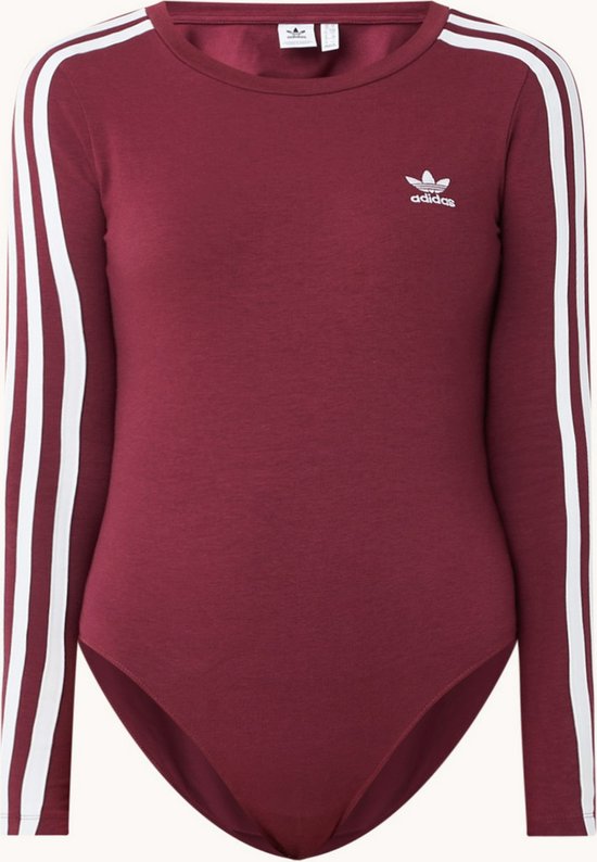 Adidas Originals Body met logo en rugdecolleté - Maat 38