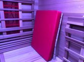 Kussen voor rugsteun sauna infraroodsauna rugsteunkussen rood ergonomisch comfortabel in sauna