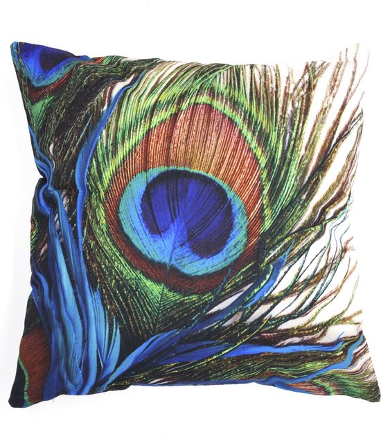 Paas Tafelloper Met Haasjes & Paaseieren - Geborduurd Ovaal 30x45 Cm Ecru Crème Linnenlook