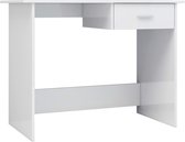 vidaXL-Bureau-100x50x76-cm-bewerkt-hout-hoogglans-wit