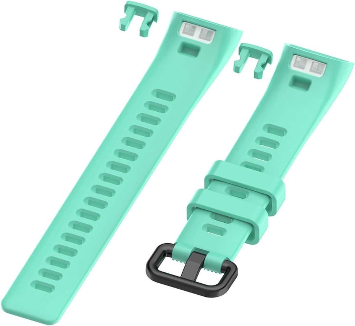 Siliconen bandje - geschikt voor Huawei Band 3 Pro / Band 4 Pro - mintgroen