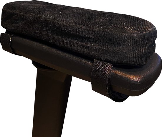 Goed opgeleid Mediaan Ja 78Goods armleuning kussen bureaustoel Zwart set van 2 - Armpads -  Universeel geschikt | bol.com