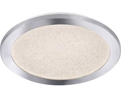 Wofi Plafondlamp Peggy LED 30x3 cm matnikkel