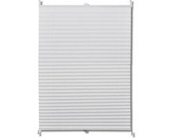 vidaXL - Rolgordijn - 40x200 - cm - geplooid - wit