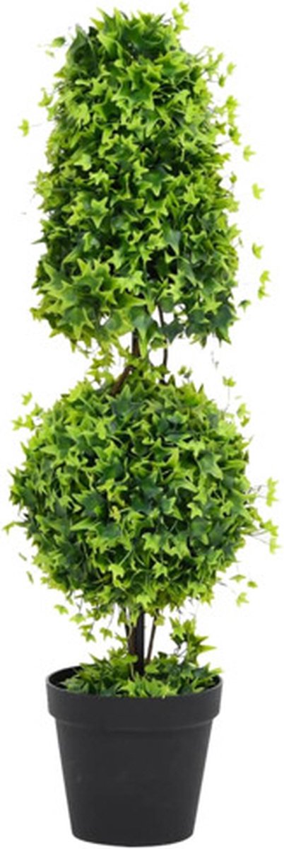 vidaXL Kunstplant - met - pot - buxus - 100 - cm - groen