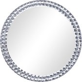 vidaXL - Wandspiegel - 60 - cm - gehard - glas