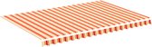 vidaXL-Vervangingsdoek-voor-luifel-4,5x3-m-geel-en-oranje