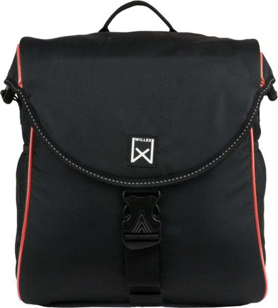 Pakaftas 300 S Zwart/Rood van B'twin — afbeelding 2