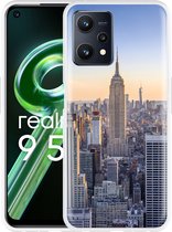 Realme 9 5G Hoesje Skyline NY - Designed by Cazy